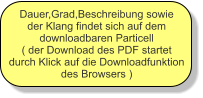 Dauer,Grad,Beschreibung sowie der Klang findet sich auf dem downloadbaren Particell ( der Download des PDF startet durch Klick auf die Downloadfunktion des Browsers )