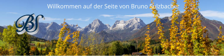 Willkommen auf der Seite von Bruno Sulzbacher